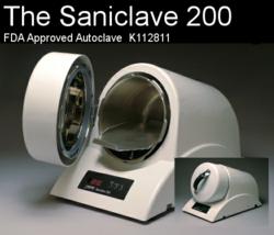 The Saniclave 200 has a proper hospital sterilization cycle of 121 for 30 minutes.